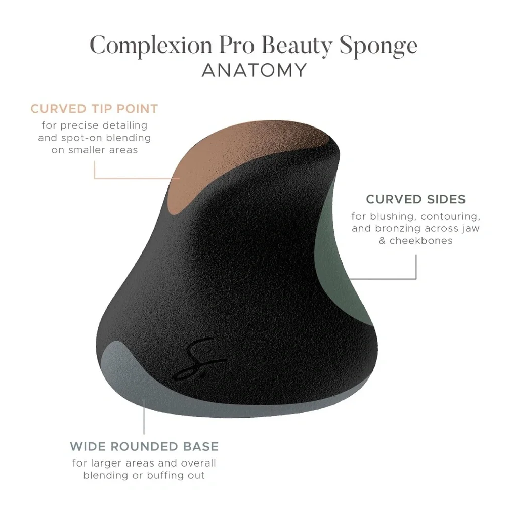 Complexion Pro Beauty Blender Sponge Black